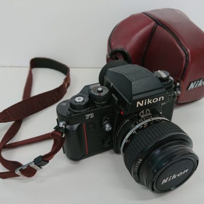 カメラ高価買取レコちゃんカンパニー｜ Nikon F3 フィルム一眼レフカメラ 動作未確認 レンズ(ニッコール 50ｍｍ F1.2)、キャリングケース付き　買取り実績