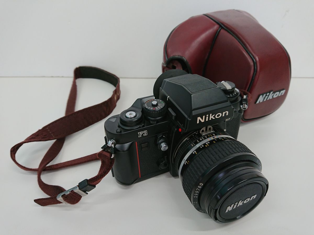 【カメラ 買取り 千葉】Nikon F3 フィルム一眼レフカメラ レンズ(ニッコール 50ｍｍ F1.2)