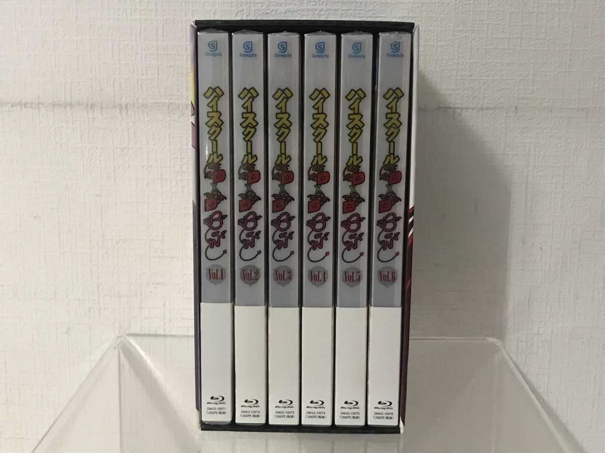 【Blu-ray買取り 東京】ハイスクールD×D BorN Vol.1~6+収納ボックス　初回生産　ショウゲート ZMXZ-10071~6