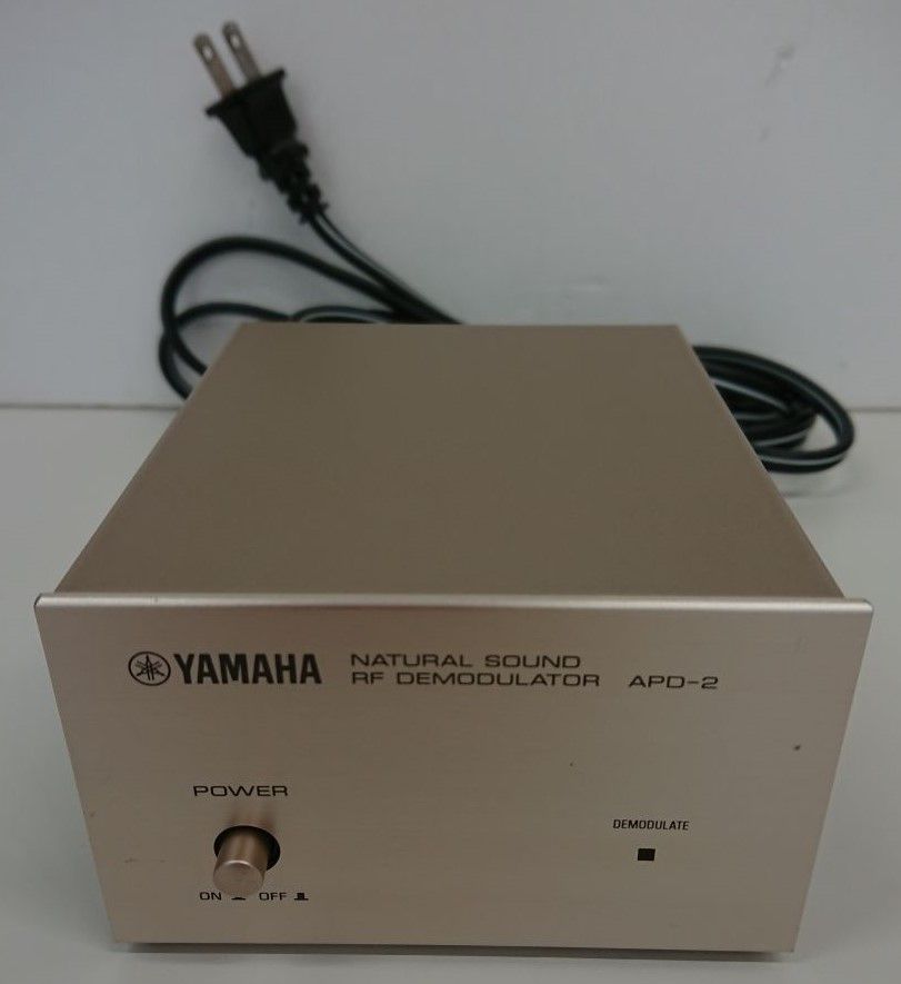 【オーディオ 買取り埼玉】YAMAHA APD-2 ナチュラルサウンド RFデモジュレーター