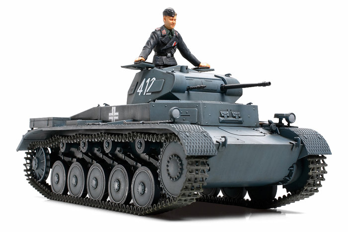 タミヤ　1/35スケール　ドイツ2号戦車A～C型（フランス戦線）　プラモデル