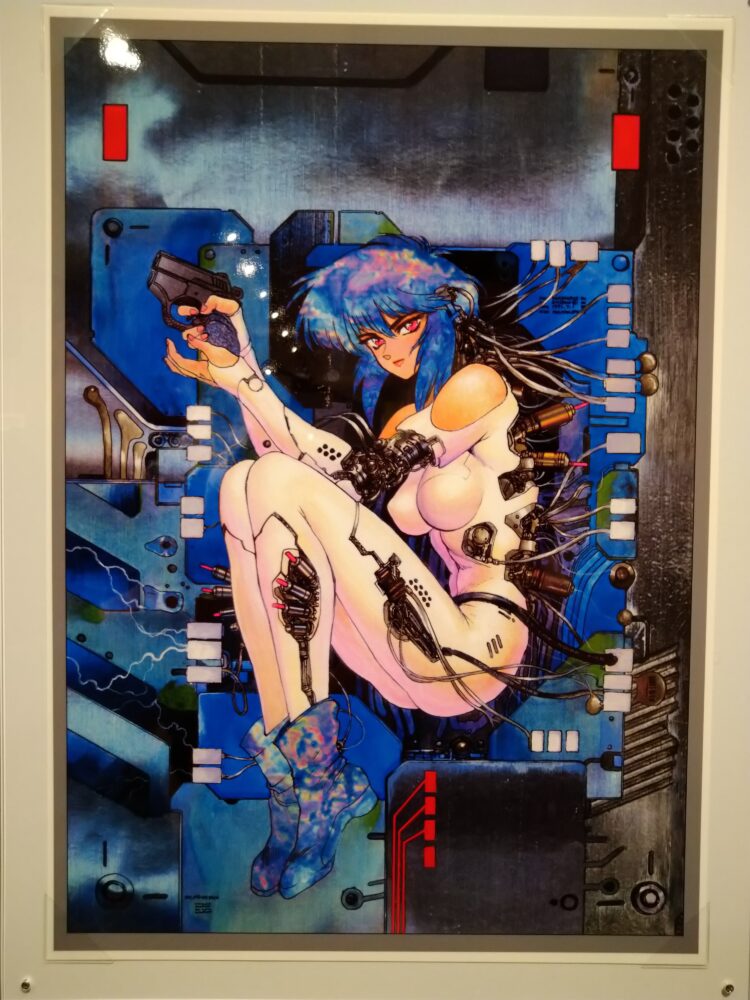 士郎正宗の世界展に行ってきました。攻殻機動隊の表紙画|アニメ高価買取のレコちゃんカンパニー|士郎正宗作品、グッズも高価買取お任せください。